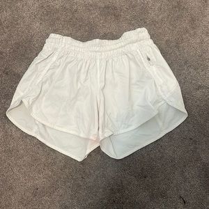 Lululemon Track That White Shorts 8